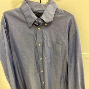 Men’s blue button down